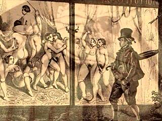 I admire this vintage erotic illustration from old cartoons