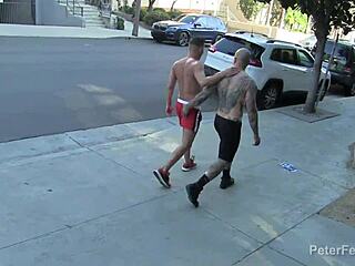 Hunks getting down and dirty in anal sex frenzy