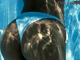 Best Milf Ever Angelica Strips Naked by Swimming Pool