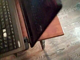 Russian Young Girl with Tattoos Performs Deepthroat in Homemade POV Video