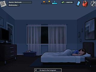 Beautiful MILF gets black cock in her ass in 3D porn video