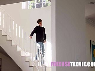 freeuse-phoria freeuseteen babe gets fucked in group sex with small tits.