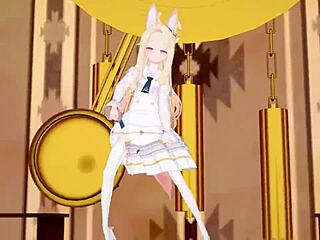 I Love Watching Blue Archive Seia In This Hentai Mmd Scene