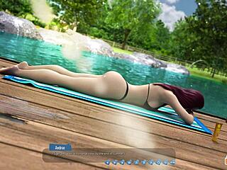 i'm peeping on naomi's pussy and helping the hotties