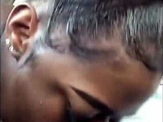 Ebony Slut Sucks Cock In Chipotle Parking Lot Cumshot