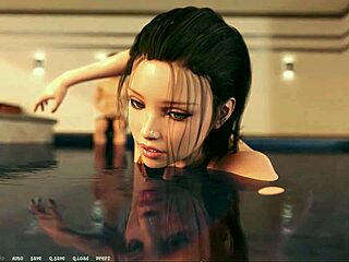 In AOA Academy, Petite Rebecca Gets Wet And Glossy During Roleplay Game