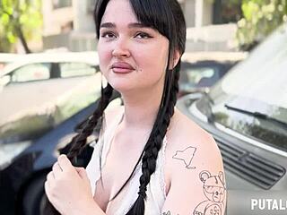 Putalocura - Busty Spanish Brunette Swallows Boyfriend's Load in Hot Scene