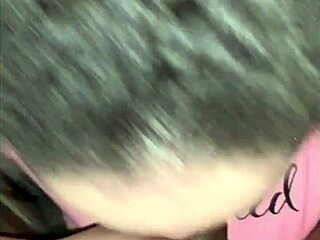 Blonde slut takes monster cock deep in throat. Sloppy blowjob action.