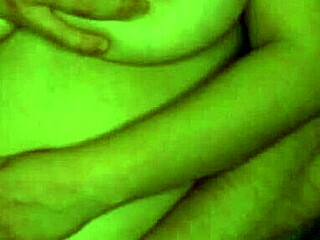 Seducing Girlfriend With Big Tits! Caressing Her Pussy Roughly!