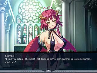 Kyonyuu fantasy shamsiel engages in suggestive hentai scene