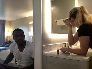 Did gorgeous nympho Abby Adams get her face dicked by Rome Major?