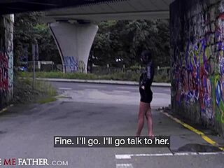 That nasty slut gets rough doggystyle and sloppy blowjob in van