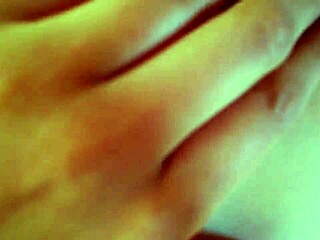 Ella uses toy then rides her girlfriend's pussy.