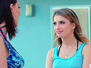 Nickey Huntsman And Kristen Scott's Sweaty Lesbian Practice