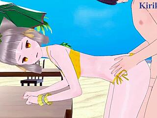 pyra and nia in intense hentai sex?