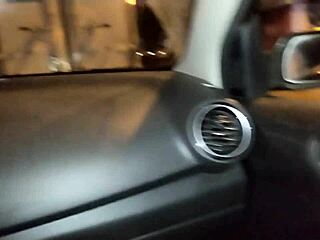 Beautiful Woman Touches Vagina In Car For First Time