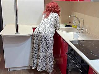 Mature Stepmom With Big Ass Unexpectedly Receives Anal Fucking From Homemade Cock In Hentai Style