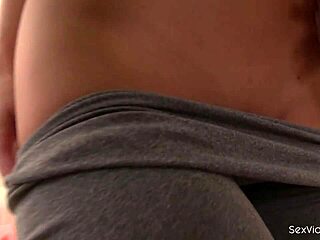 Sporty vixen Patty Michova shows perfect tits in porn casting