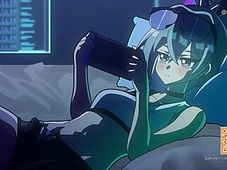 2D Hentai Animation Features Intense Cowgirl Riding Scene