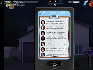 Summertime saga episode 105 features intense milf action with big tits.