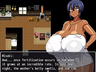 Tanned Girl Natsuki Hentai Game Ep 2 Pervy Carpenter Wants To Massage Massive Boobs