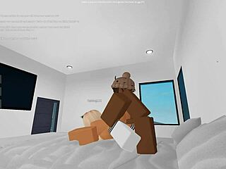 amateur first time roblox game with big black cock
