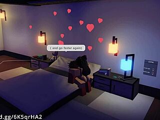 Demon Fucks Hot Fan in Missionary Position on Roblox