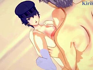 Naoto Shirogane And Rise Kujikawa Intense Sex In Persona 4 Hentai