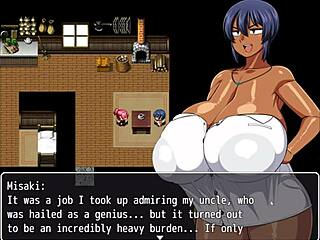 Tanned Girl Natsuki Hentai Game Ep 2 Pervy Carpenter Wants To Massage Massive Boobs