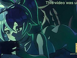 2D Hentai Animation Features Intense Cowgirl Riding Scene