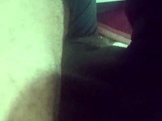 I sucked the black guy's dick deliciously.