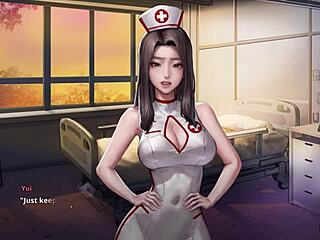 Naughty Nurse Yui Gives Surprise Handjob In Ep3