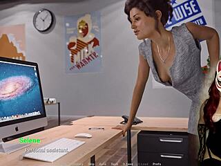 sexy lady boss seduces in outdoor game scent 27.