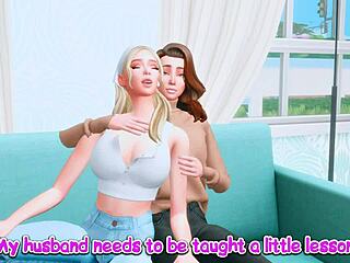 Can You Believe Futanari Girlfriend Set Up Hard ANAL for Cheating Wife?