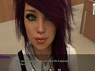 Shauna relaxes in college! Watch her teen tits and hentai fun!