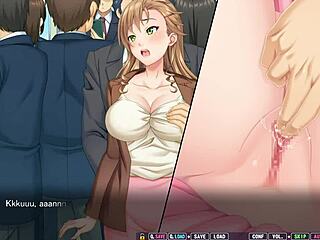 My ex-classmate trophy wife banged on train