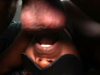 Young African Couple Hard Deepthroat