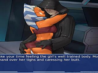 Moaning Slave Feels Intense Pleasure in Star Wars Cosplay