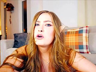 this curvy milf is something extra on webcam