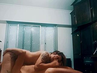 Intense 69 with Stepfather Ends in Explosive Cum