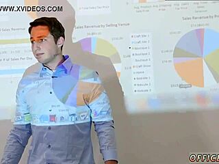 On pantsless friday, he becomes a toilet slave for gay sex in the office