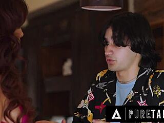 Pure Taboo Teen Shocked by Stepmom Syren De Mer's Bimbo Drilling