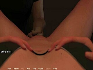 Gaming and pussy play with busty blonde