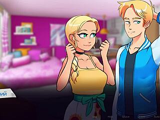 hey, check life in woodchester part 4, big tits anime gameplay