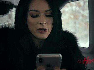 Lesbians enjoy tribbing and fingering in a scissoring scene