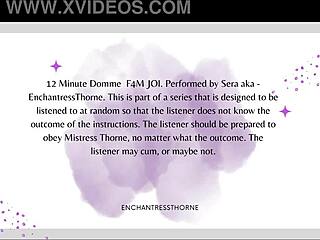 Femdom JOI denial orgasm!