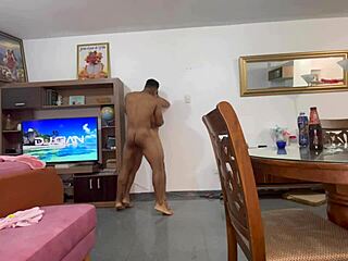 Peruvian singer bent over for anal.