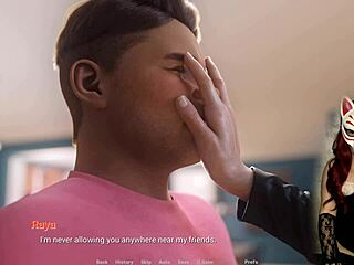 sexy lady boss seduces in outdoor game scent 27.