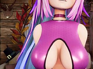 can you handle cosmic faith squirting in her bunny suit from behind?