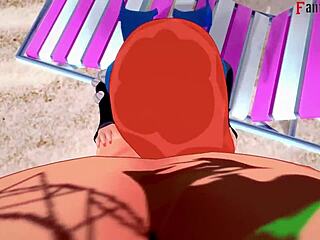 Yae Miko Bikini Beach Sex in POV Fantasy